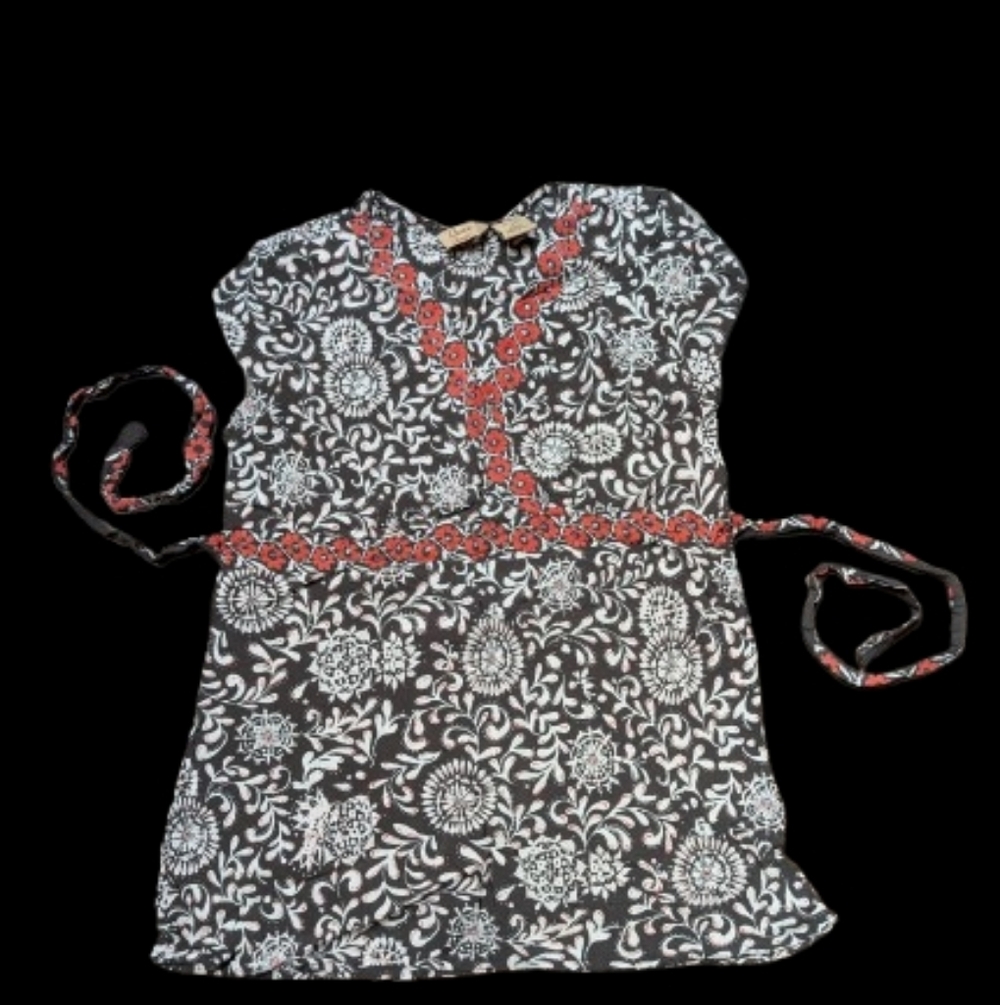Rayon Blouse With Ties